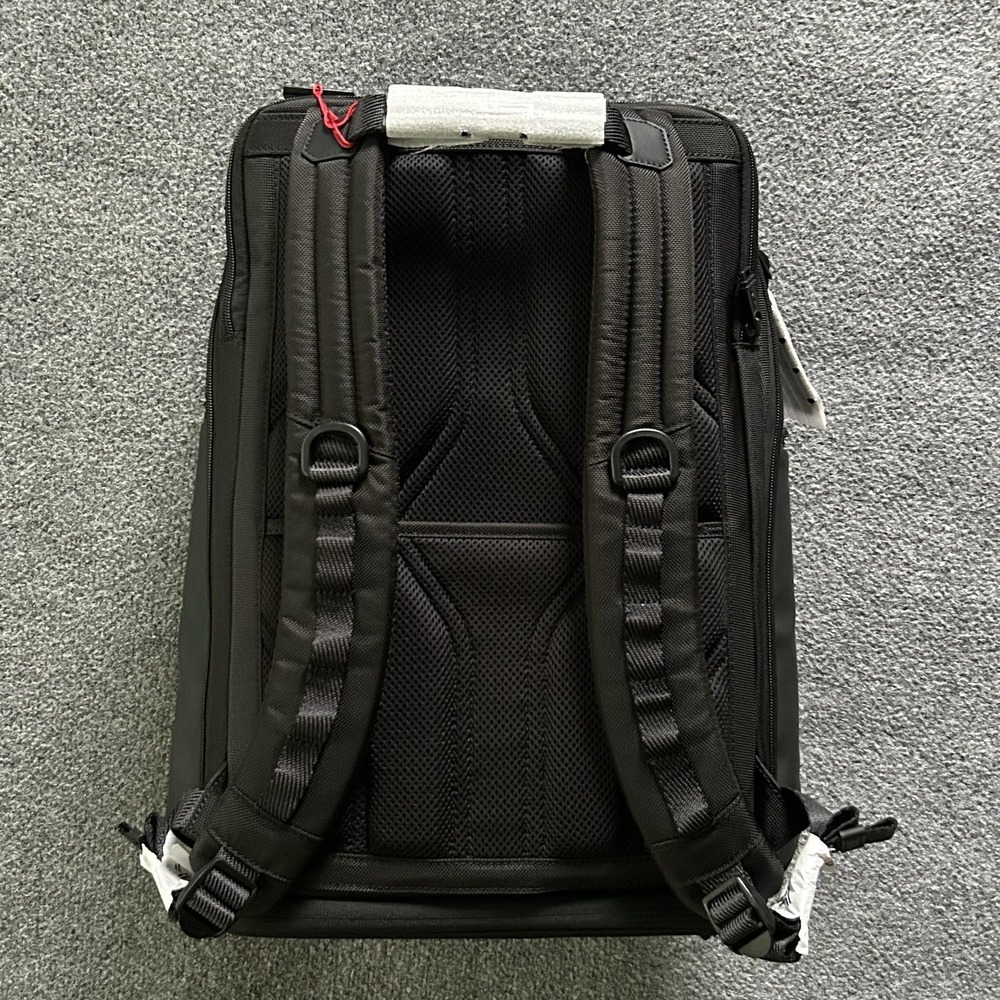 TUMI Alpha Bravo Nomadic Backpack Black 19" Nylon Laptop Travel Men Carry On - Picture 6 of 10